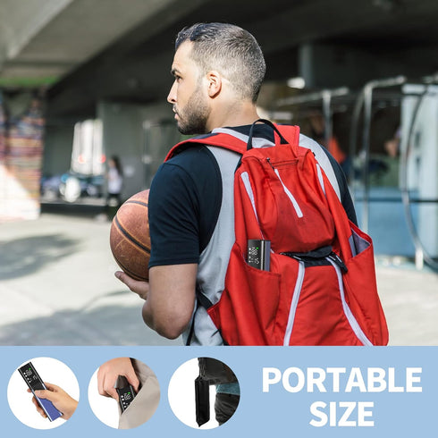 Pumteck MY01 Electric Ball Pump with Inflation & Deflation, Accurate Pressure Gauge for Basketball, Soccer