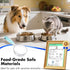 Pet Cat Dog Food Scoop, Dog Cup Capacity Cat Food Scooper With Sealing Clip, Puppy and Cat Coffee Bean, Flour Scoop