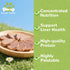 4.6 oz, PAWUP Freeze Dried Chicken Liver Pet Treats, High Protein Freeze-Dried Pet Food for Dogs, Cats, Fresh