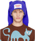 Knitted Beanie Hat with Cute Rabbit Long Ears, Fluffy Winter Outdoor Hat
