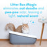 Cat Deodorizer Jar, 16 Oz, Fresh Scent, Odor Eliminator for Litter Box