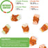 MON2SUN 10.58oz Dog Treats, Mini Chicken Wrapped Biscuits with Added Vitamins, Healthy Training Snacks for Small Medium