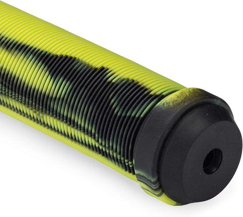 Ronin Grip Without Flange - Flangeless BMX Bike and Scooter Handlebar Grips with End Plugs, Multiple Colors