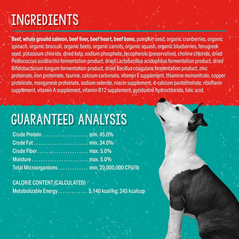 Stella & Chewy's Freeze Dried Raw Surf & Turf Meal Mixer – Dog Food Topper for Small & Large Breeds, Grain Free, 18 oz