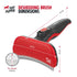 Tuff Pupper Self Cleaning Slicker Brush for Dogs & Cats, One Button Auto Clean, Reduces Shedding by 95%