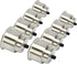 8pcs Amarine Made Stainless Drink Holder with Drain, Multi-Use Boat Cup Holders