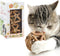 Catnip Toys - 2Pcs Natural Silvervine Stick and Catnip Ball & Bell Ball, Indoor Cat Chew Toy for All Breeds