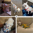 Geyoga 6-Piece Cute Printed Dog Shirts, Cotton Pet Sweatshirts for Dogs (M)