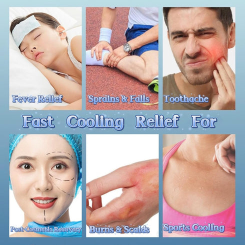 Lighibeuty Packs Packs Reusable Dry Ice for Coolers, Lunch Boxes & Shipping,Flexible, Cuttable, No Leak Design | Long