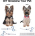 Dog Grooming Scissors with Safety Round Tips - 5 in 1 Grooming Shears Set for Dogs and Cats