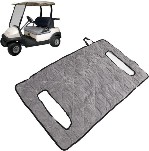 Golf Cart Seat Covers for Club Car, Waterproof Breathable Oxford Fabric Front Seat Cover Set, Bench Seat Protectors