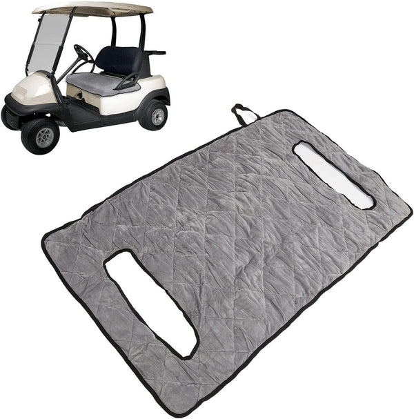 Golf Cart Seat Covers for Club Car, Waterproof Breathable Oxford Fabric Front Seat Cover Set, Bench Seat Protectors