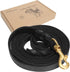 Guiding Star Leather Dog Leash, 6ft Heavy Duty, Soft Durable Braided Handmade Training Leash for Large & Medium Dogs