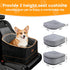 35lbs, 2 Dog Booster Car Seat for Small & Medium Dogs Up to Dog Car Seat with Height Cushion, Portable Travel Bed