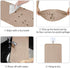 Ptlom Dog Food Mat, Anti-Slip Waterproof Feeding Mat for Food and Water, Silicone Pet Placemat for Dogs
