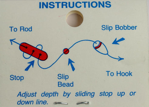 JS Bobber Stops and Beads - Three Hole - 50 Per Pack