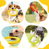 Jenaai 4 Pack Dog Training Ring - Durable Fetch Toys for Large Medium Dogs, Floating Dog Ring for Teeth Cleaning