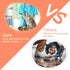 6 inch Cat Bowls for Food and Water - Unbreakable Wheat Straw Dishes, 8 Pcs