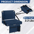 janiry 1PACK Stadium Seats with Back Support Adjustable Bleacher Chairs with Back and Cushion Bleacher Seat with Cup