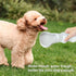 Velupet Zoom Dog Water Bottle,Portable Water Bowl for Dog,Collapsible Food Grade Silicone,Travel Pet Water Bottle