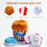 Nocciola Popcorn Squeaky Dog Toys - Hide and Seek Plush Interactive Dog Toys for Small and Medium Dogs