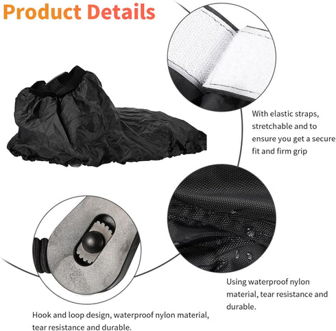 Zerone Universal Kayak Spray Skirt, Adjustable Nylon Cover for Water Sports