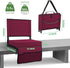 Dicprms Stadium Seats for Bleachers with Back Support,Bleacher Chairs with Back and Cushion,Portable Stadium