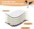 5 Pack,Reusable Washable Female Dog Diapers Diaper for Doggie,Highly Absorbent Dog Diaper,Adjustable Leakproof Puppy