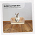Chinchillas YARNOW Rabbit Toilet Tray Box Large Pet Potty Trainer for Rabbits Guinea Pigs and More Non Slip Design
