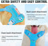 BARKBAY No Pull Dog Harness Large, Reflective with Front Clip and Easy Control Handle (Blue, S)