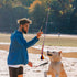 Flirt Pole for Dogs-Interactive Lures Durability Rope,Chase and Tug of war Puppy Toy,Outdoor Dog Agility Training Equipment Plush,Teaser Chew Pet Kits for Small Medium Dogs