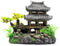 Classical Lifelike Chinese Landscape Resin Aquarium Castle Decorations, Fish Tank Ornaments (Building)