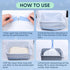 NXPPYY 160 Count 25.98" 11.81" Cat Litter Box Liners Compatible with Cumrige & Fsitego & Fumoi Self Cleaning Litter