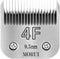 4F Cut Length 3/8"(9.5mm) Detachable Pet Dog Clipper Blades, UltraEdge Series Compatible with Most Andis, Oster A5 Wahl