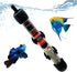 Fish Tank Aquarium Heater, Adjustable Temperature Submersible Thermostat Heater, 25W/50W/100W/150W/200W/300W