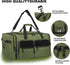 130L 32" Goloni Expandable Heavy Duty Extra Large Duffel Bag,Sports Gym Equipment Travel Duffle Bag for Soccer Baseball