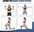 MADOG Dumbbell Set, Anti-Slip Neoprene Coated Hexagon Hand Weights for Strength Training Home Gym