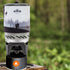 HikeCrew Portable Gas Powered Stove Top & Cooking System with 1L Pot, Perfect for Camping, Hiking, Backpacking