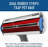 Triton Pet Hair Remover with Fur Trapping Compartment, Easy to Use Tool for Cat & Dog Hair Removal