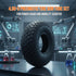 MZBZYU 4.00-5 Set 330x100, Mobility Scooter Tire Heavy Duty Mini Bike Neumtico and Inner Tube Compatible with the Bias
