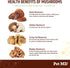 Pet MD Mushroom Immune Support - Turkey Tail Mushroom for Dogs & Cats with Milk Thistle and CoQ10 - 120 Chews