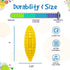 SodaPup Corn on The Cob Dog Chew Toy, Durable, Non-Toxic Nylon Material, Made in USA for Mental Stimulation