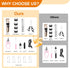HappyYILIDA Dog Clippers for Grooming, Low Noise, Electric Quiet, Adjustable Clipper Comb for Dog Grooming Kit, cat