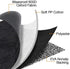 JSTHT Dog Car Seat Cover for Back Seat Waterproof Bench Seat Cover Protector Nonslip Durable Soft Pet Dog Back Seat