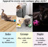 Meric CoCoo 1.5-Inch Soft Foam Cat Soccer Balls, Bouncy & Lightweight, Interactive Indoor Play Toys for Kittens & Cats,