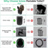 (black-15.7''H) Camping Toilet, Portable Toilet for Adults, Camp Toilet with Handbag, Travel Potty for Camping, Hiking