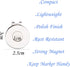 Magnetic Golf Hat Clips Ball Marker Holder for Caps, Bags, Hats, Visor, Golf Gloves