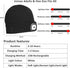 Tutuko LED Beanie with Light, 2-Pack, Rechargeable Lighted Cap, Headlamp Hat, Gifts for Men and Women