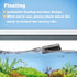 Carefree Fish Aquarium Super Strong Small Magnetic Cleaner for Glass Fish Tank Magnet Brush Floating