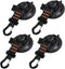 REDCAMP Heavy Duty Suction Cup Anchor with Securing Hook Tie Down, Removable Camping Tarp Accessory